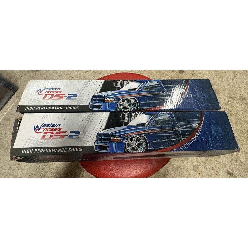 Pair Of Western Chassis DS2 Drop Shocks 50800